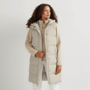 Women's Ketchum Long Down Hooded Vest