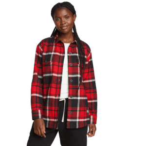 Women's Eddie's Fleece-Lined Shirt Jacket