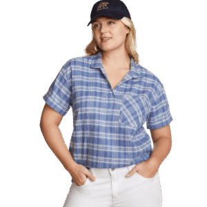 Women's Durable Hemp Short-Sleeve Shirt