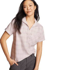Women's Durable Hemp Short-Sleeve Shirt
