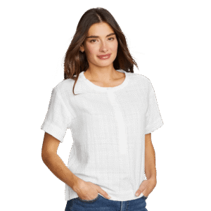 Women's Sun¡¯s Up Short-Sleeve Gauze Shirt