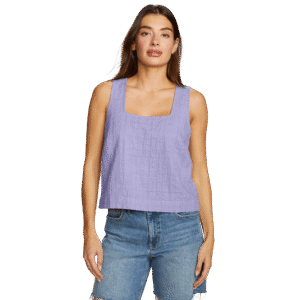 Women's Sun's Up Gauze Tank