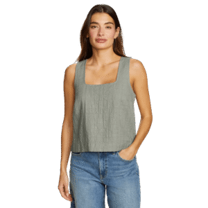 Women's Sun's Up Gauze Tank
