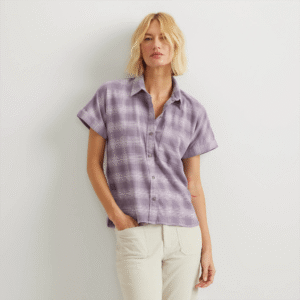 Women's Field Flex Short-Sleeve Flannel Shirt