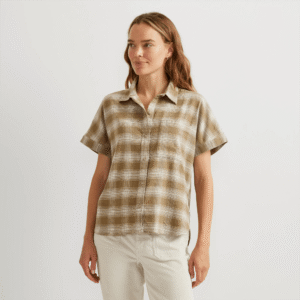 Women's Field Flex Short-Sleeve Flannel Shirt