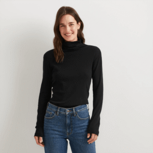 Women's Favorite Long-Sleeve Turtleneck - Solid