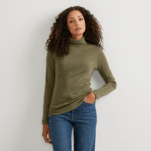 Women's Favorite Long-Sleeve Turtleneck - Solid