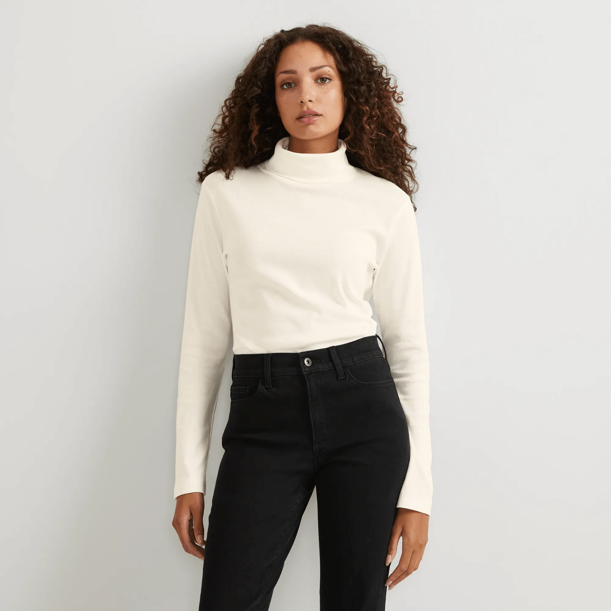 Women's Favorite Long-Sleeve Turtleneck - Solid