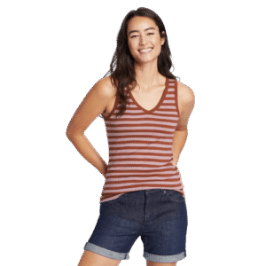 Women's Favorite V-Neck Tank- Stripe
