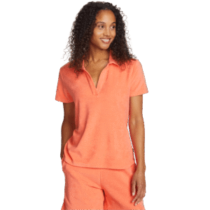 Women's Beachside Terry Polo Shirt