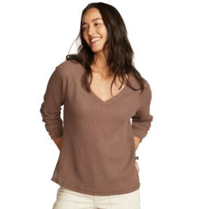 Women's Hilltop Thermal V-Neck