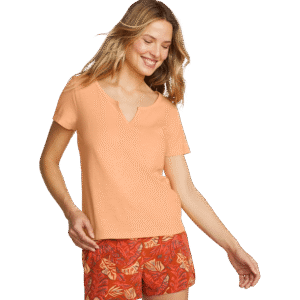 Women's Tryout Short-Sleeve Notch Neck T-Shirt