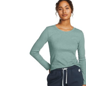 Women's Infinity Slub Long-Sleeve Crew