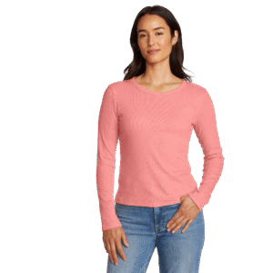 Women's Infinity Slub Long-Sleeve Crew