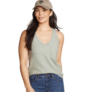 Women's Solstice Slub Pocket Tank Top