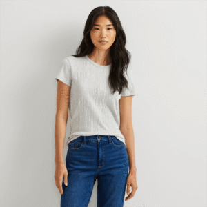 Women's Meadowood Rib Short-Sleeve T-Shirt