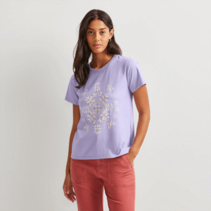 Women's Graphic T-Shirt - Butterfly