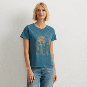 Women's Graphic T-Shirt - Mushroom