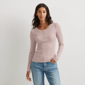 Women's Softline Ribbed Henley