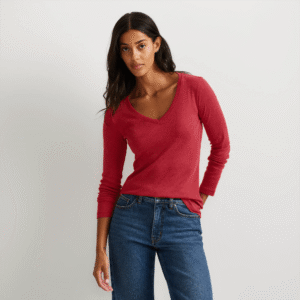 Women's Favorite Long-Sleeve V-Neck T-Shirt