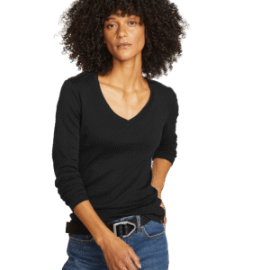 Women's Favorite Long-Sleeve V-Neck T-Shirt