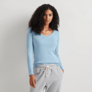 Women's Favorite Long-Sleeve V-Neck T-Shirt