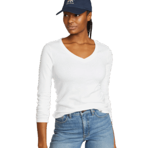 Women's Favorite Long-Sleeve V-Neck T-Shirt