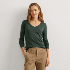 Women's Favorite Long-Sleeve V-Neck T-Shirt