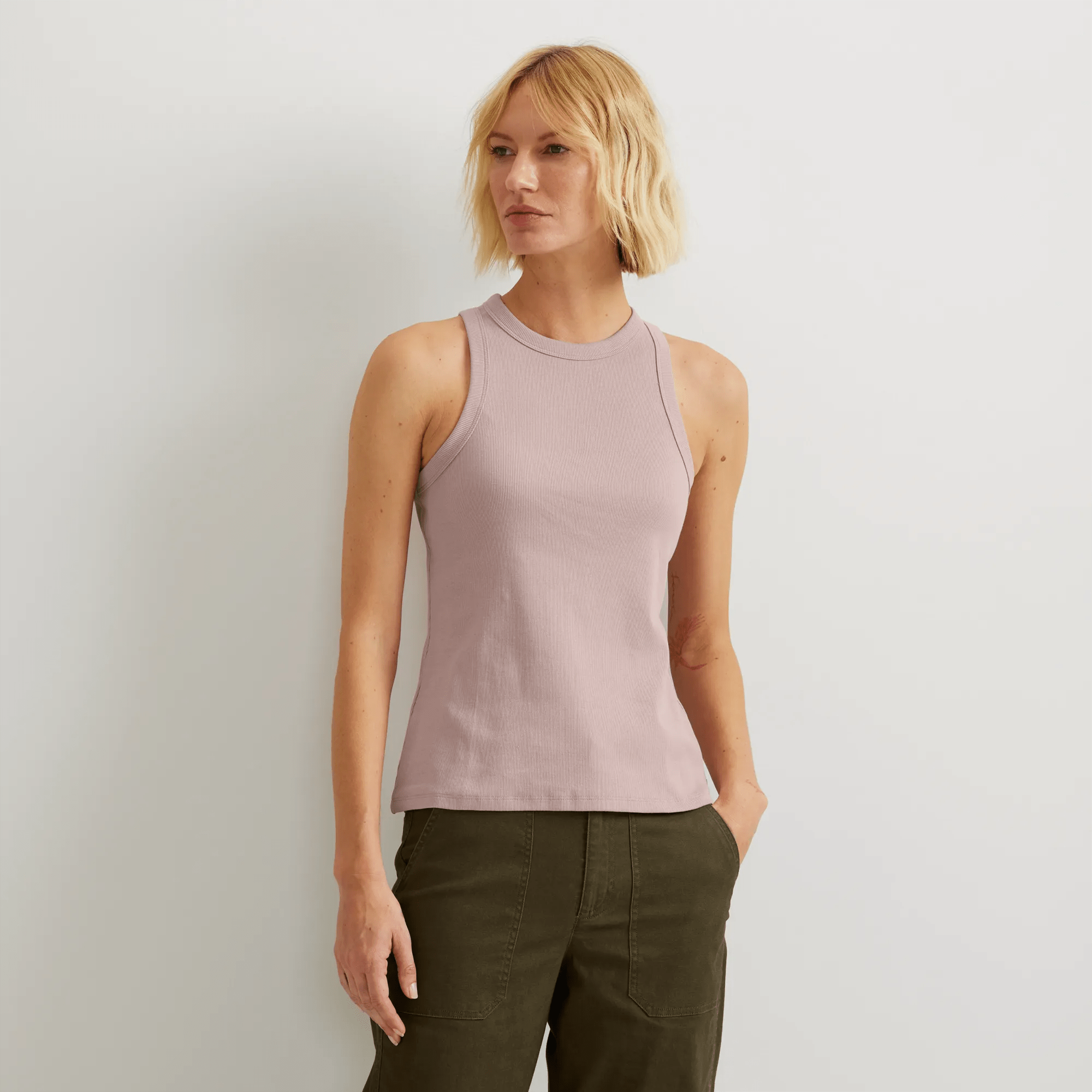 Women's Essential Ribbed Tank