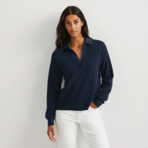 Women's Signature Johnny Collar Sweater