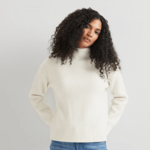 Women's Alpine Route Scrunch Neck Sweater