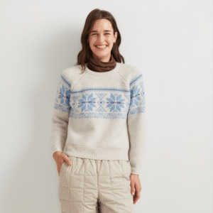 Women's Good Cheer Crewneck Sweater - Pattern