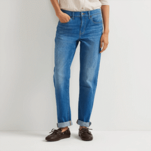 Women's Boyfriend Mid-Rise Slim Fit Jeans