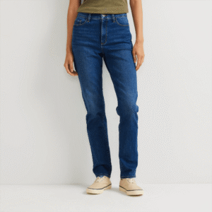 Women's Venture Stretch High-Rise Straight Leg Jeans