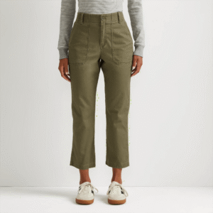 Women's Utility Stretch Canvas Kick Cropped Pants