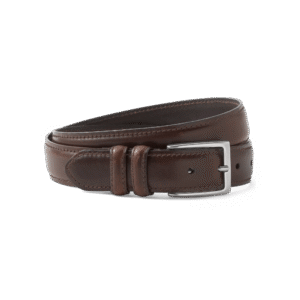 Men's Feather Edge Leather Belt