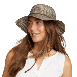 Women's Packable Straw Hat - Wide Brim