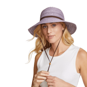 Women's Packable Straw Hat - Wide Brim