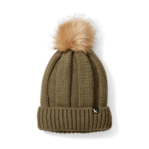 Women's Faux Fur Pom Beanie