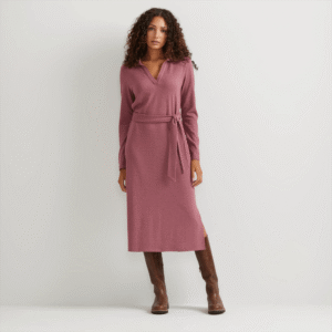 Women's Soft Knit Midi Dress