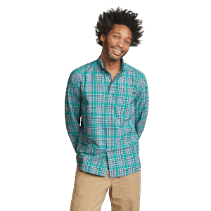 Men's Pack It Seersucker Long-Sleeve Shirt