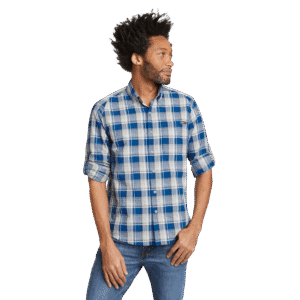 Men's Pack It Seersucker Long-Sleeve Shirt