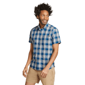 Men's Pack It Seersucker Short-Sleeve Shirt