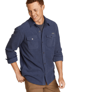Men's Chutes Microfleece Shirt - Stripe