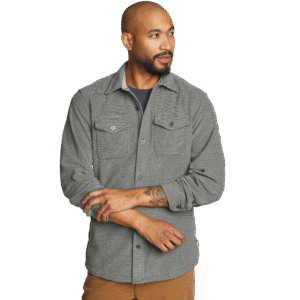 Men's Chutes Microfleece Shirt - Stripe