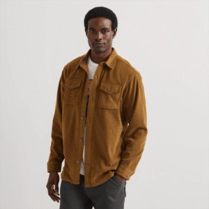 Men's Chutes Microfleece Shirt - Stripe