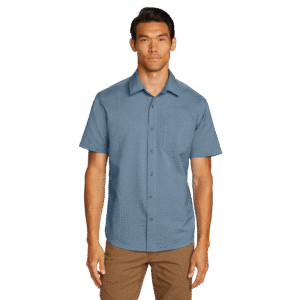Men's Short-Sleeve Pack It 2.0 Seersucker Shirt