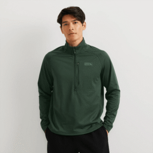 Men's High Route Grid Fleece-Lined 1/2-Zip Pullover