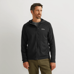 Men's High Route Grid Fleece-Lined Full-Zip Hoodie
