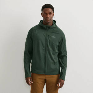 Men's High Route Grid Fleece-Lined Full-Zip Hoodie